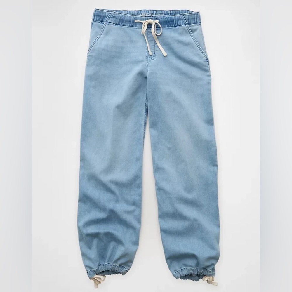 American Eagle Womens Cozy Dreamy Drape Baggy Convertible Jogger (Small) - Picture 12 of 14